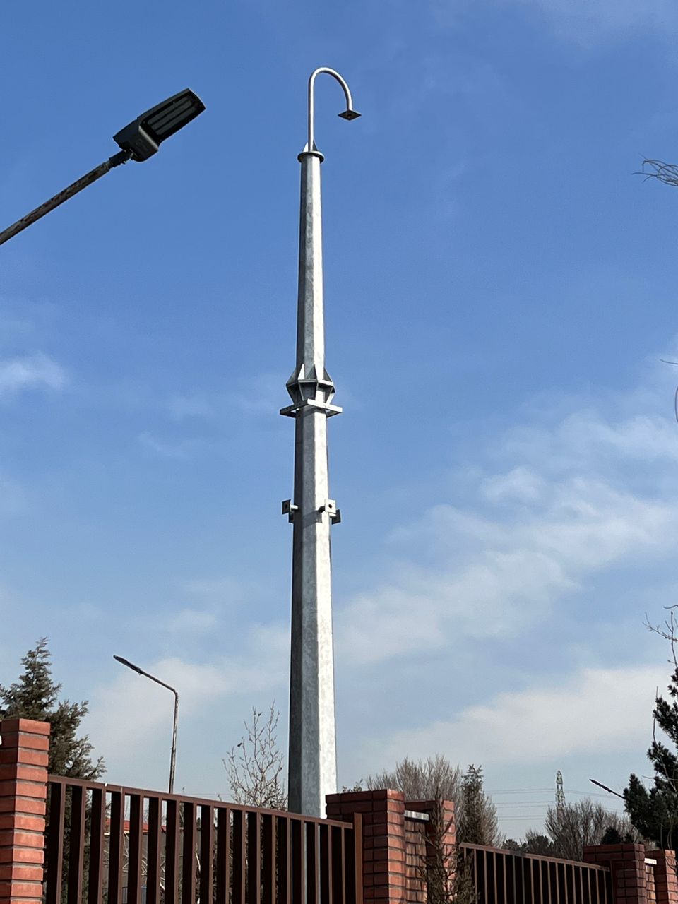 پايه دوربین ۸متری فلنجی